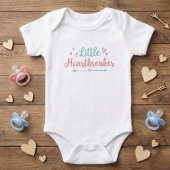 Body Petit Casseur de Coeurs : Saint-Valentin Adorable