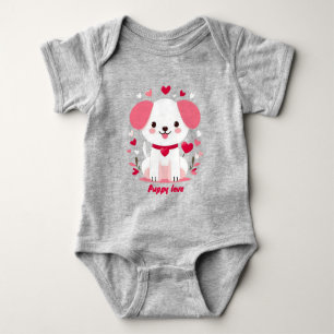 Body Petit chiot de la Saint-Valentin