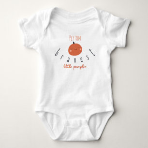 Body petit citrouille personnalisé petit costume bébé