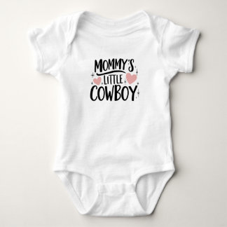 Body Petit cow-boy de maman