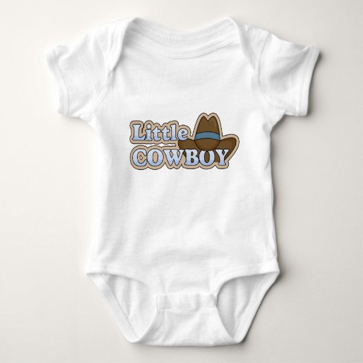 Body Petit Cowboy W/Casquette Baby Infant Onies Chemise (Devant)