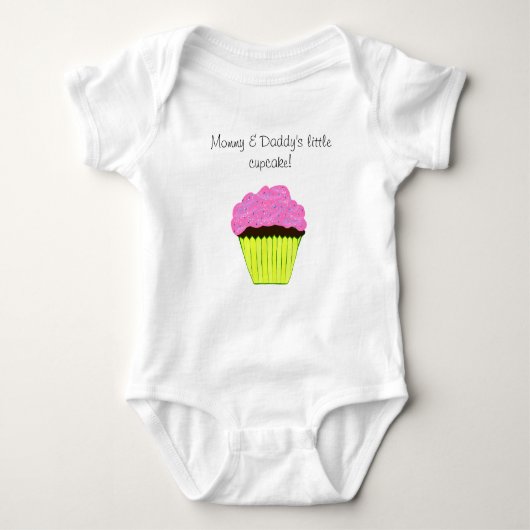 Body Petit Cupcake de maman et papa (Devant)