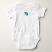 Body Petit Donut - Bébé Boy Jersey Bodysuit. (Dos)