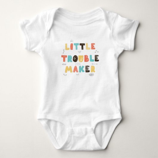 Body Petit fauteur de trouble mignon  (Devant)