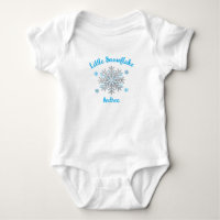 Petit flocon de neige Cadeau de Baby Shower d'hive