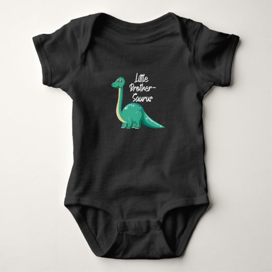 Body Petit Frère-Saurus, Dinosaure Baby Cadeau bébé Gar (Devant)