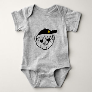 Body Petit garçon dessinant Casquette avec étoile