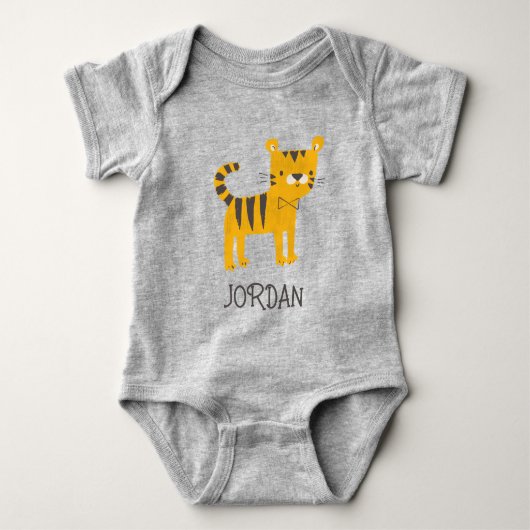 Body Petit homme | Cravate Tiger Bow (Devant)