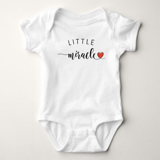 Body Petit Miracle Baby (Devant)
