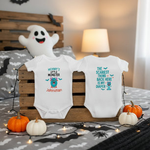 Body Petit Monstre de Maman Halloween Drôle