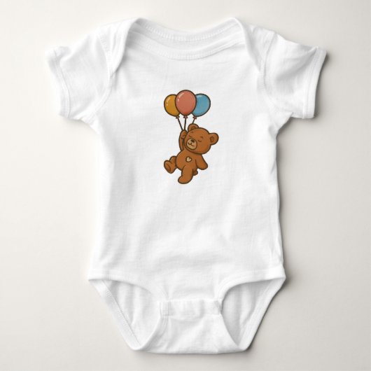 Body Petit Ours en Costume Rêveur (Devant)