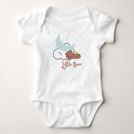 Body Petit ours endormi sur le nuage T-Shirt enfant (Devant)