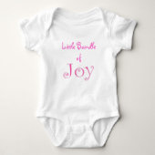Body Petit paquet de joie - Rose (Devant)