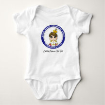Petit Prince Tat Tat Baby Bodysuit en Jersey