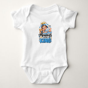 Body Petit roi de maman Ourson couronné bébé mignon