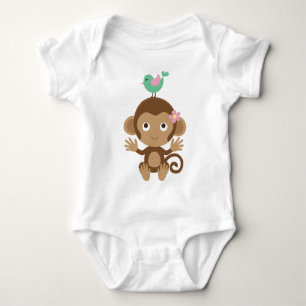 Body Petit singe et oiseau