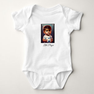 Body petit t-shirt de footballeur