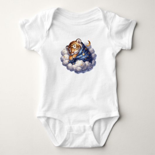 Body Petit tigre dormant paisiblement (Devant)
