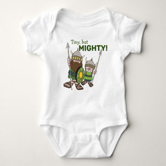 Body Petit Vikings Baby Jersey Bodysuit (Devant)