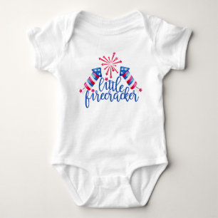 Body Petite 4 juillet de pétard pour bébé