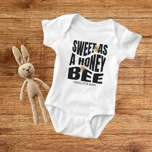 Body Petite Abeille en Route Fête Prénatale Bébé Jaune