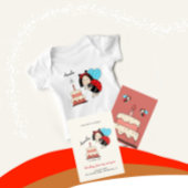 Body Petite coccinelle au gâteau