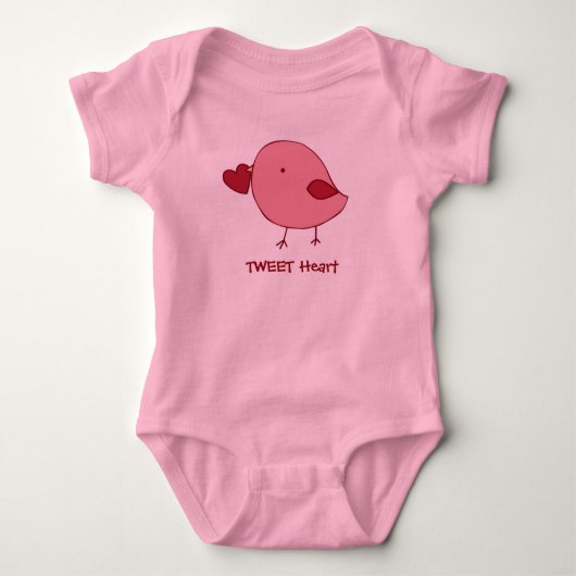 Body Petite combinaison de bébé de poussin de Valentine (Devant)