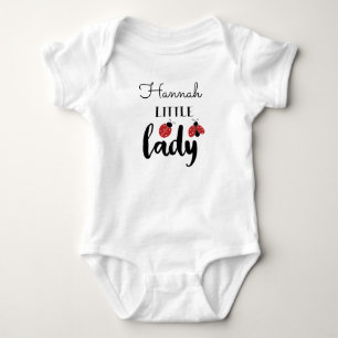 Body Petite Dame Coccinelles Personnalisées
