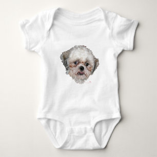 Body Petite étude de tête de Shih Tzu secouru