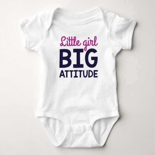 Body Petite Fille Grande Attitude (Devant)