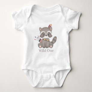 Body petite fille raccoon sauvage
