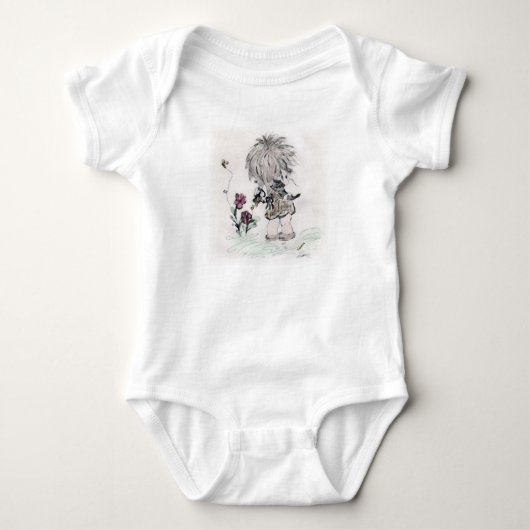 Body Petite fille tenant un chaton (Devant)
