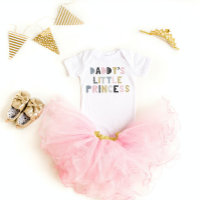 Petite princesse de papa Personnalisé mignonne fil