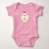 Body Petite Soeur Rose Poussin (Devant)