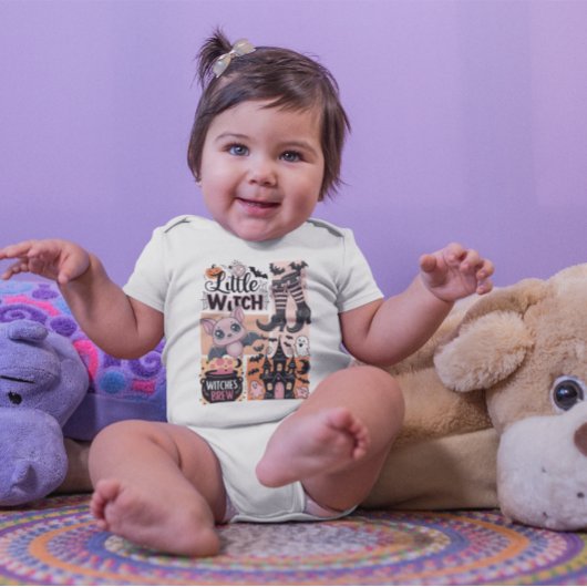 Body Petite sorcière bébé Halloween