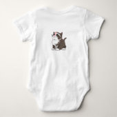Body Petite tenue pour bébé de chat (Dos)