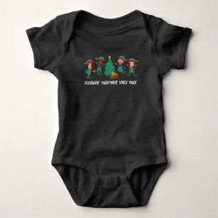 Body Photo de lutin de Noël drôle personnalisé