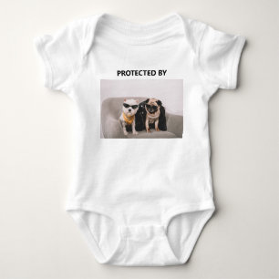 Body Photo drôle protégé par des chiens
