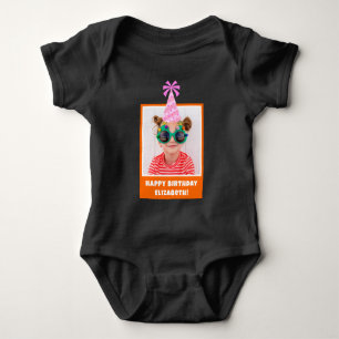 Body Photo personnalisée d'enfant Joyeux Anniversaire a