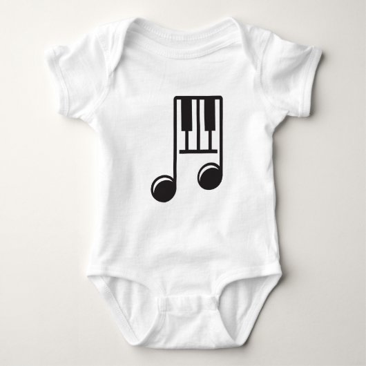 Body Pianiste Piano enseignant note musicale Art (Devant)