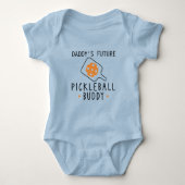 Body Pickleball bébé papa's Future Pickleball Buddy (Devant)
