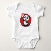 Body Pickleball Dink comme un panda (Devant)