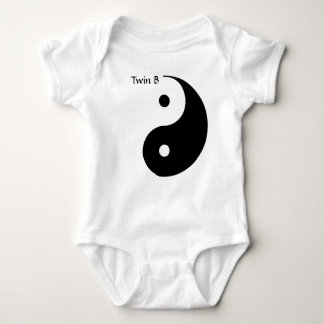 Body Pièce en t de Yin Yang pour des jumeaux - B jumeau