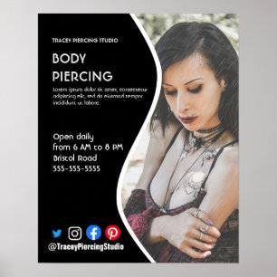 Body PIERCING STUDIO affiche prospectus