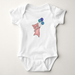 Body Pig Piglet Ballons mouches mignons animaux