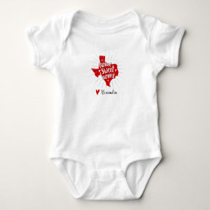 Body Pilleur Rouge et Noir Maison Douce Maison Texas