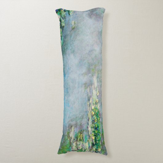 Body Pillow Claude Monet Waterlily Fine Art Lichaamskussen (Voorkant Verticaal)