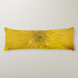 Body Pillow Yellow Bokeh Flower Lichaamskussen