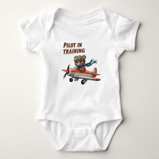 Body Pilote dans l'entraînement de l'habit pour bébé -  (Devant)