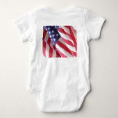 Body Pince bébé, drapeaux, étrier de la maison (Dos)